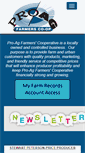 Mobile Screenshot of proagfarmers.com